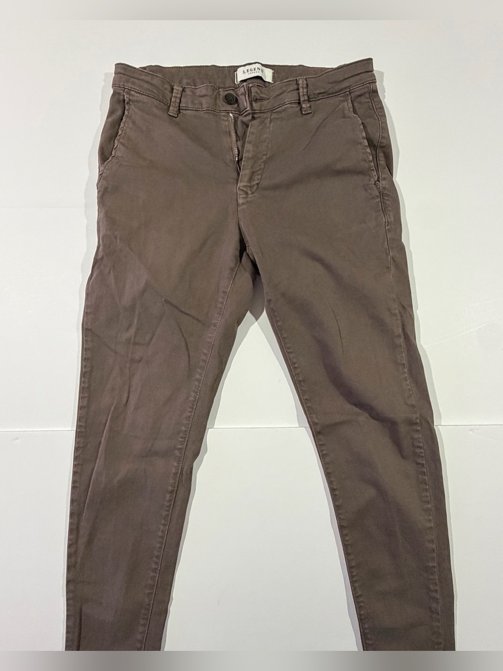 Legend Slim Fit Chino Pants in Taupe